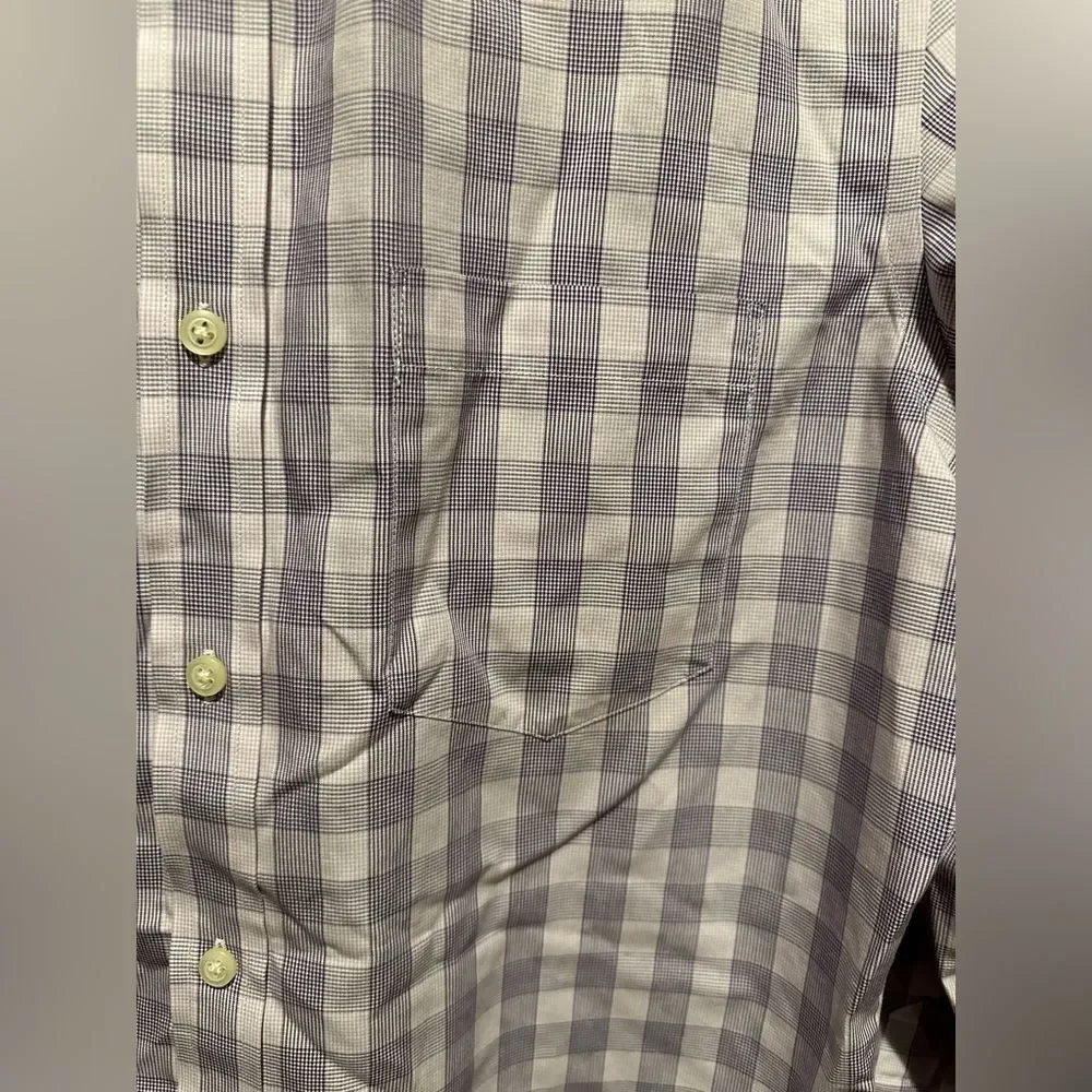 Banana Republic Light Purple Men’s Non-Iron Classic Fit Collar Shirt Size S